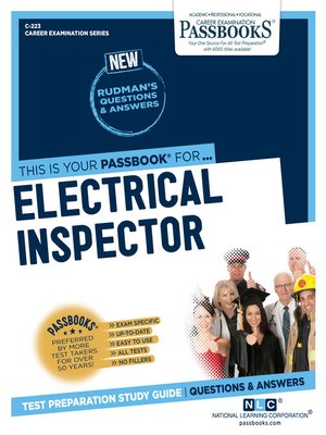 cover image of Electrical Inspector